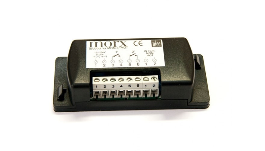 NICE SPA - NICMORX DECODIFICATORE PER MOM,MOT,EDS_ ED ETP