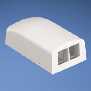 PANDUIT - PANNK2BXIW-A NK,2PT,SURFACEMOUNTBOX,IW,EA