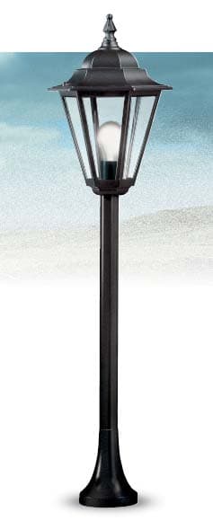 NOBILE ITALIA NOB2002/15/NE LAMPADA DA TERRA H102 ESAGONALE MEDIA NE