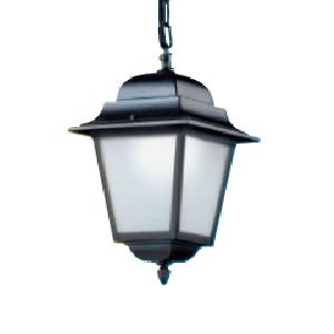 NOBILE ILLUMINAZIONE - NOB2005/01/NA LAMPADA CON CATENA QUADRA MEDIA ANTRACIT