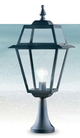 NOBILE ITALIA NOB2056/04/NE/SAT LAMPADA C/BASE 8 VETRI MEDIA NE DIF.SAT
