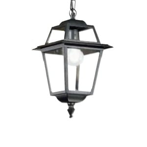 NOBILE ILLUMINAZIONE - NOB2058/01/NE/SAT LAMPADA C/CATENA 8 V.PICCOLA NE DIF.SAT