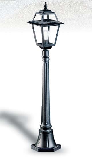 NOBILE ITALIA NOB2058/06/NE/SAT LAMPIONE H 116 8 VETRI PICCOL NE DIF.SAT