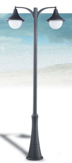 NOBILE ITALIA NOB2082/09/06/NA LAMPIONE H284 2 LUCI LAMPARA GRANDE NA