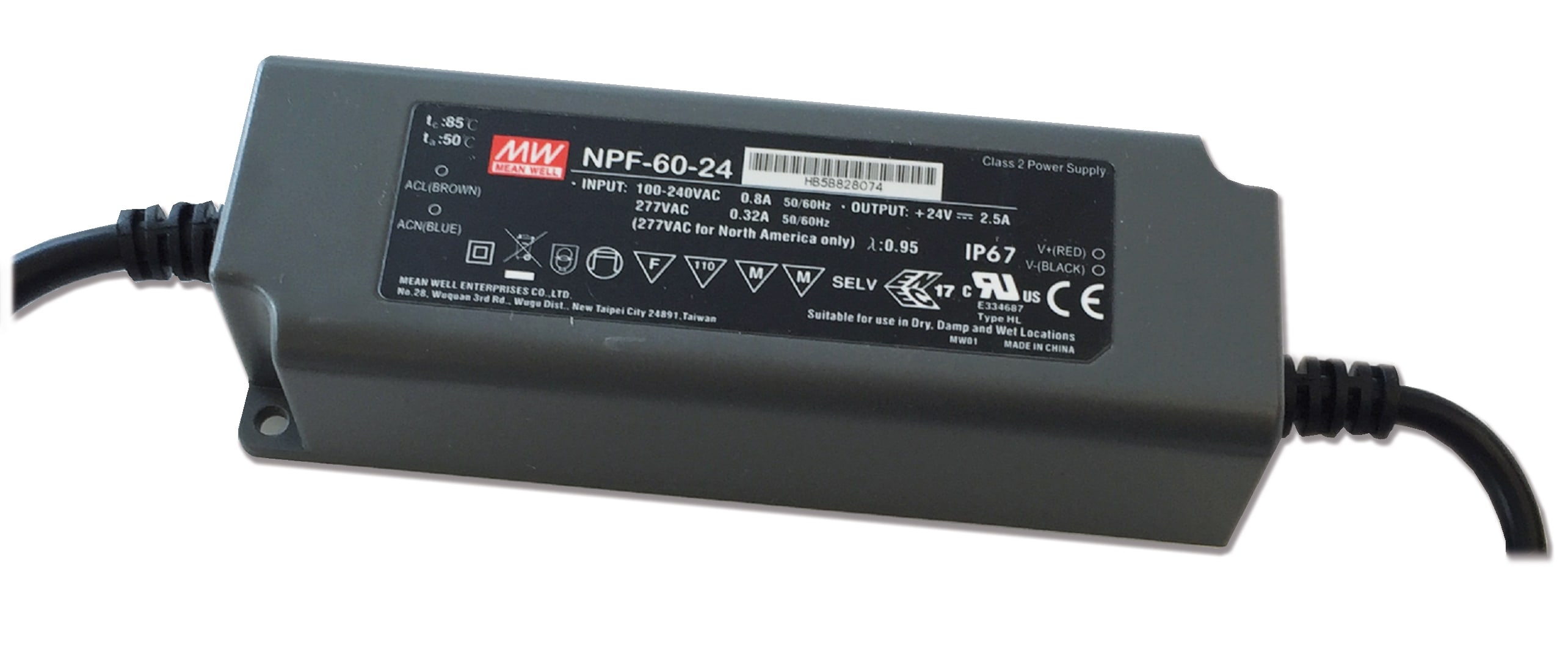 NOBILE ILLUMINAZIONE - NOB5782 ALIMENTATORE 60W 24V IP67