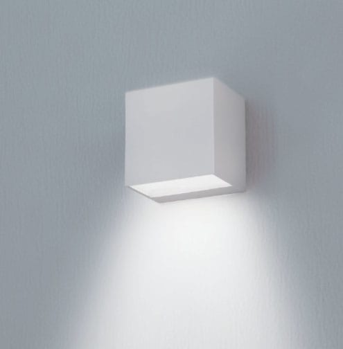 NOBILE ITALIA NOBBA10/1A/4K/G APPLIQUE MONOEM. 9W 4K 85 IP65 230V GR
