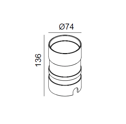 NOBILE ILLUMINAZIONE - NOBC/CASSA X 93010 C/CASSA X ART. 93010-93020