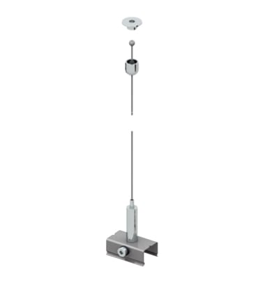 NOBILE ILLUMINAZIONE - NOBS8P/300 KIT FISS. A SOSP.CON FILO ACC.3M B.C.