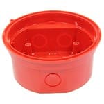 NOTIFIER ITALIA SR - NOTBRR SIRENA INDIR BASE DA MURO PROFONDA ROSSA