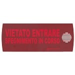NOTIFIER ITALIA SR NOTP-VS/EU P. PAN.EU VIETATO ENT. SPEGN. IN CORSO