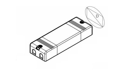 NOVALUX SPA NOX101303.99 ALIM. LED 24V - 150W PER P-30