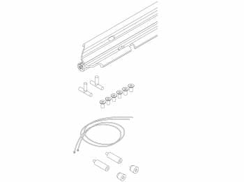NOVALUX S.P.A. - NOX16228.01 THE PANEL: SNODO 600+N.2 SOSP.L3000 BIA.
