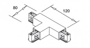 NOVALUX S.P.A. - NOXA024GR NOVATRACK: GIUNTO T DESTRO GRI
