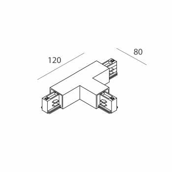 NOVALUX S.P.A. - NOXA025NE NOVATRACK: GIUNTO T SINISTRO NER