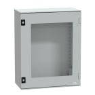 SCHNEIDER ELECTRIC - SNRNSYPLM54TG Cassetta in poliestere montata a parete, PanelSeT PLM, porta trasparente, 530x430x200mm, IP66, IK08, RAL 7035