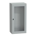 SCHNEIDER ELECTRIC - SNRNSYS3D12640T Cassetta in acciaio montata a parete, PanelSeT S3D, porta trasparente, senza piastra di montaggio, 1200x600x400mm, IP66, IK08