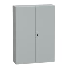SCHNEIDER ELECTRIC - SNRNSYS3D141030DP Cassetta in acciaio montata a parete, PanelSeT S3D, porta piena e piastra di montaggio 1400x1000x300, IP55, IK10