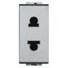 BTICINO - BTINT4125 LIGHT TECH - PRESA 2P 16A EUROAMERIC D=5