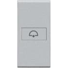 BTICINO - BTINT4916D Axial-Wippe + Glocke 1-Modulig Tech