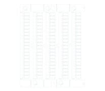 CABUR SRL - CBRNU08510U1 CNU/8/51/U1 TAB.100 TESSERE U1