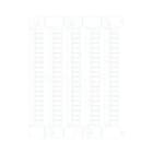 CABUR SRL - CBRNU08510U1 CNU/8/51/U1 TAB.100 TESSERE U1