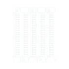 CABUR SRL - CBRNU08510U2V CNU/8/51/U2/V TAB.100 TESSERE U2 V