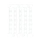 CABUR SRL - CBRNU08510W2V CNU/8/51/W2 TAB.100 TESSERE W2 V