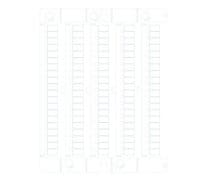 CABUR SRL - CBRNU08516V CNU/8/51/6 TAB.100 TESS NUM.6 VER