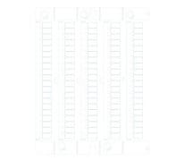 CABUR SRL CBRNU0851X CNU/8/51/X TAB.100 TESSERE X