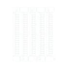 CABUR SRL - CBRNU0851ZV CNU/8/51/Z TAB.100 TESSERE Z VER