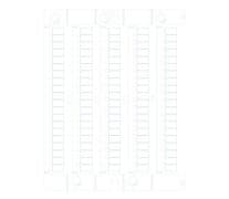 CABUR SRL CBRNU0851ZV CNU/8/51/Z TAB.100 TESSERE Z VER