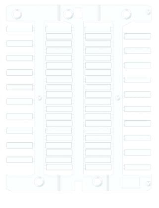 CABUR SRL - CBRNUT18S NUT/18 TESS.TUB.L=18MM (X60) SMARTPRINT