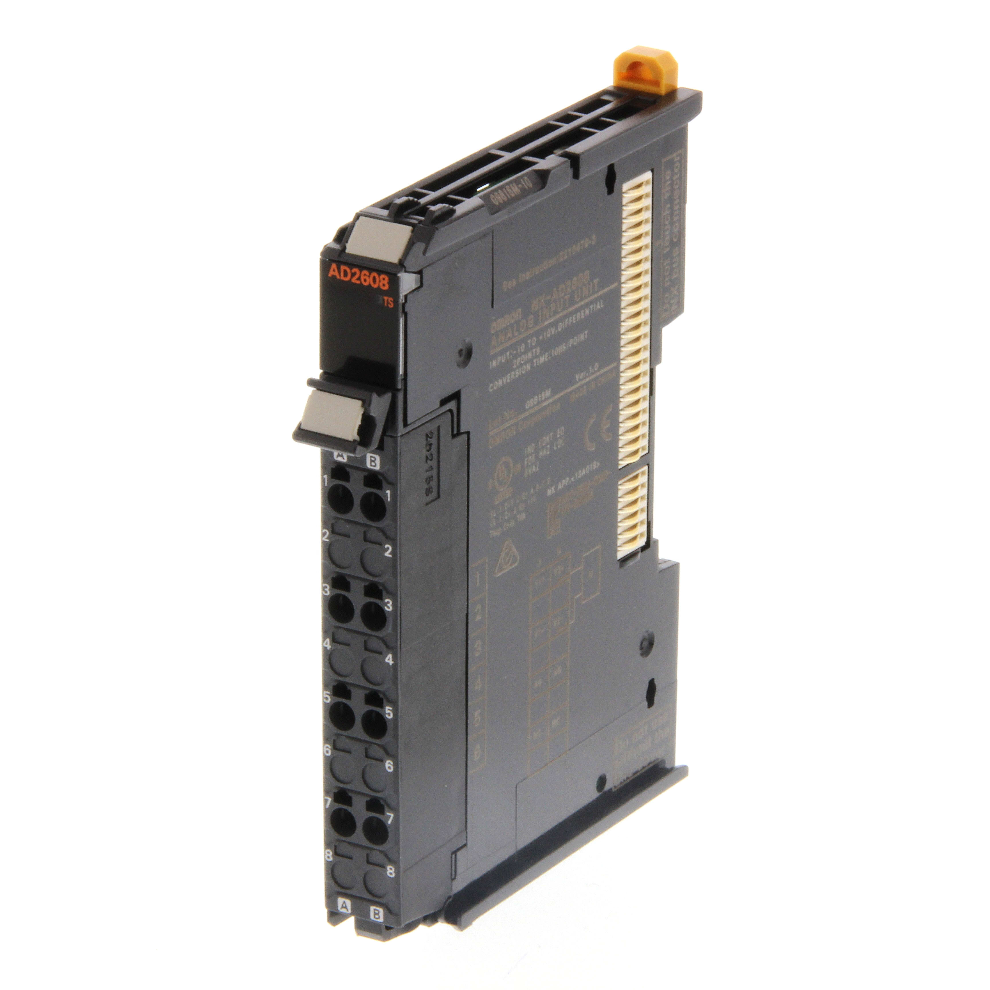 OMRON - OMRNXAD2608 PLC- NX, 2AI -10..+10V 30000 PTI