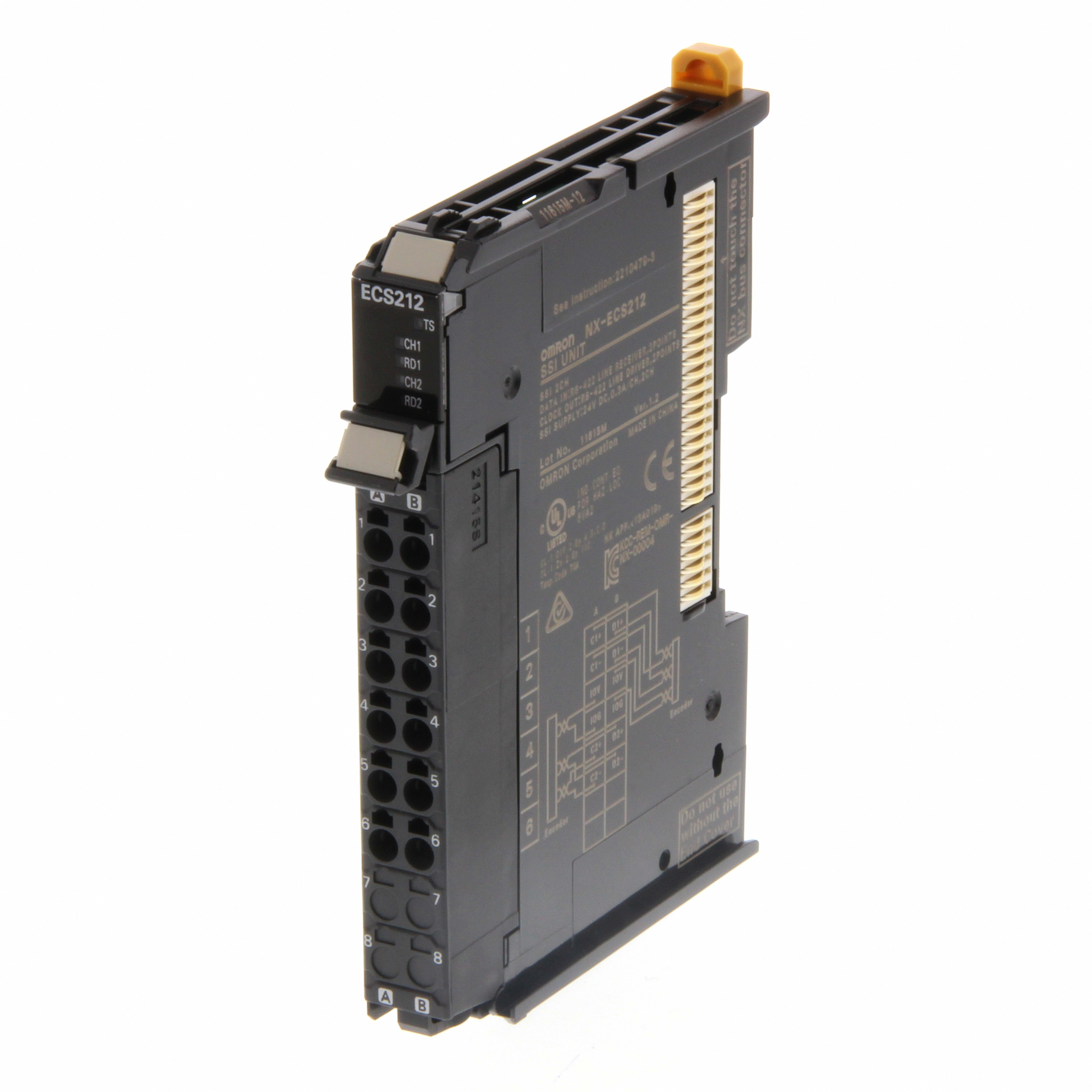 OMRON OMRNXECS212 PLC- NX. HSC SERIALE SSI 2 CH