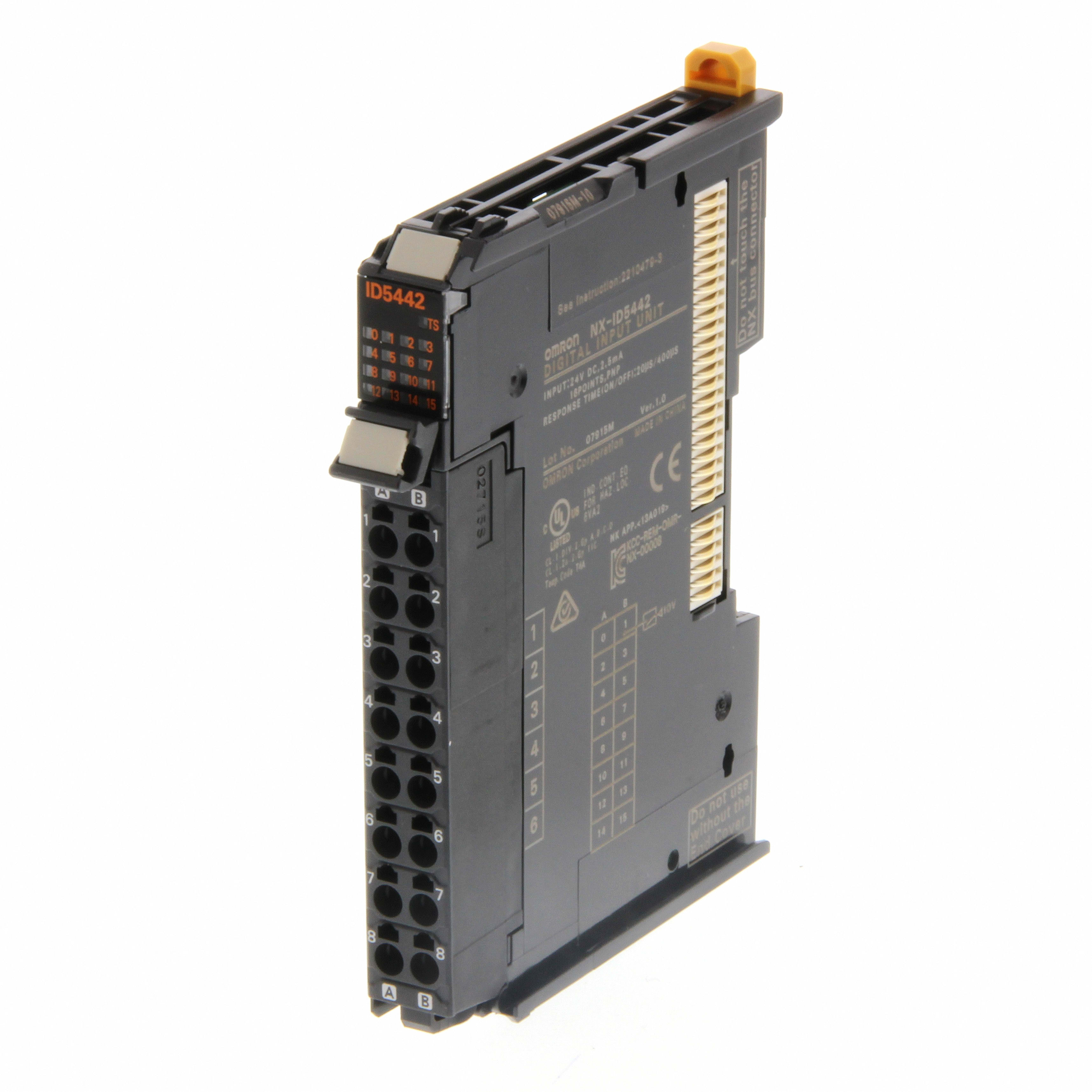 OMRON OMRNXID5442 NX-IO, 16 DI, PNP, PUSH-IN PLUS