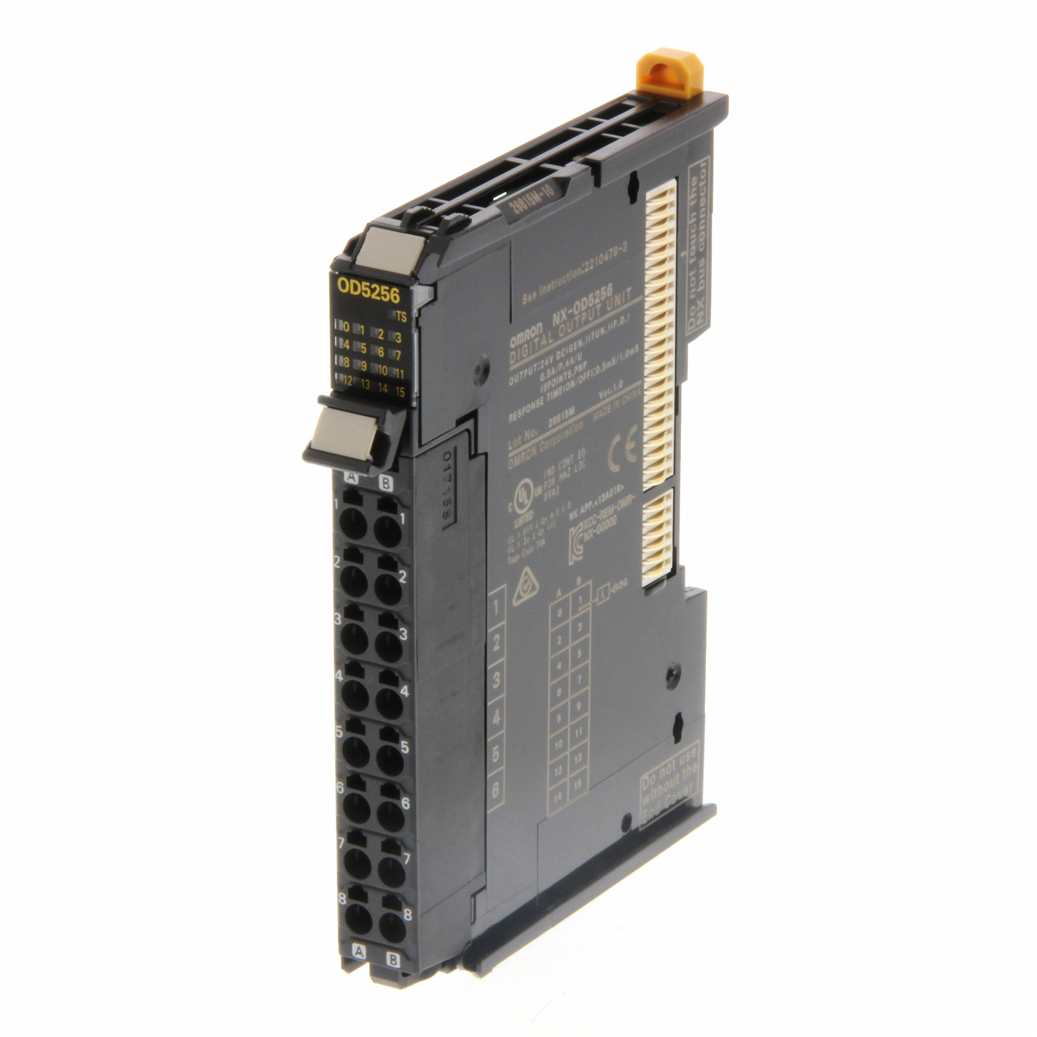 OMRON OMRNXOD5256 NX-IO, 16 DO, PNP, PUSH-IN PLUS