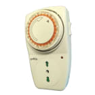 ORBIS - ORBOB163132 ISI S Interruttore orario a spina,giornaliero, spina 16A, presa Bipasso, 230V