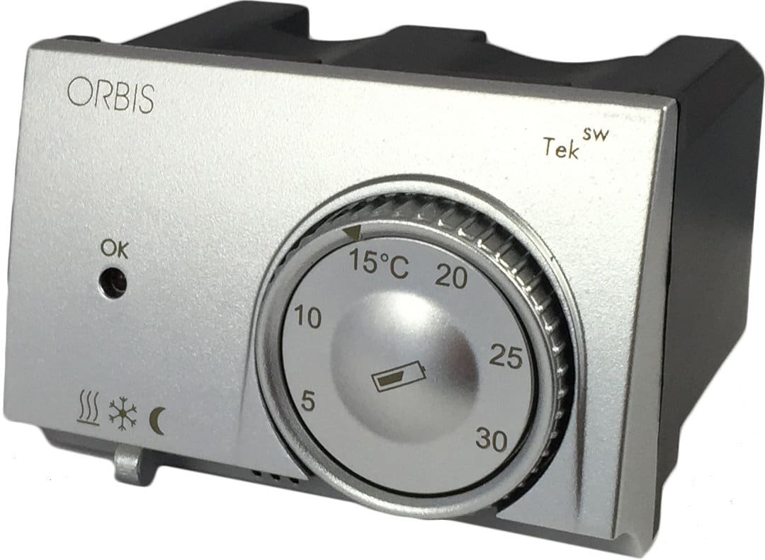 ORBIS ORBOB322720 TEK SW ALLUMINIO TERMOSTATO