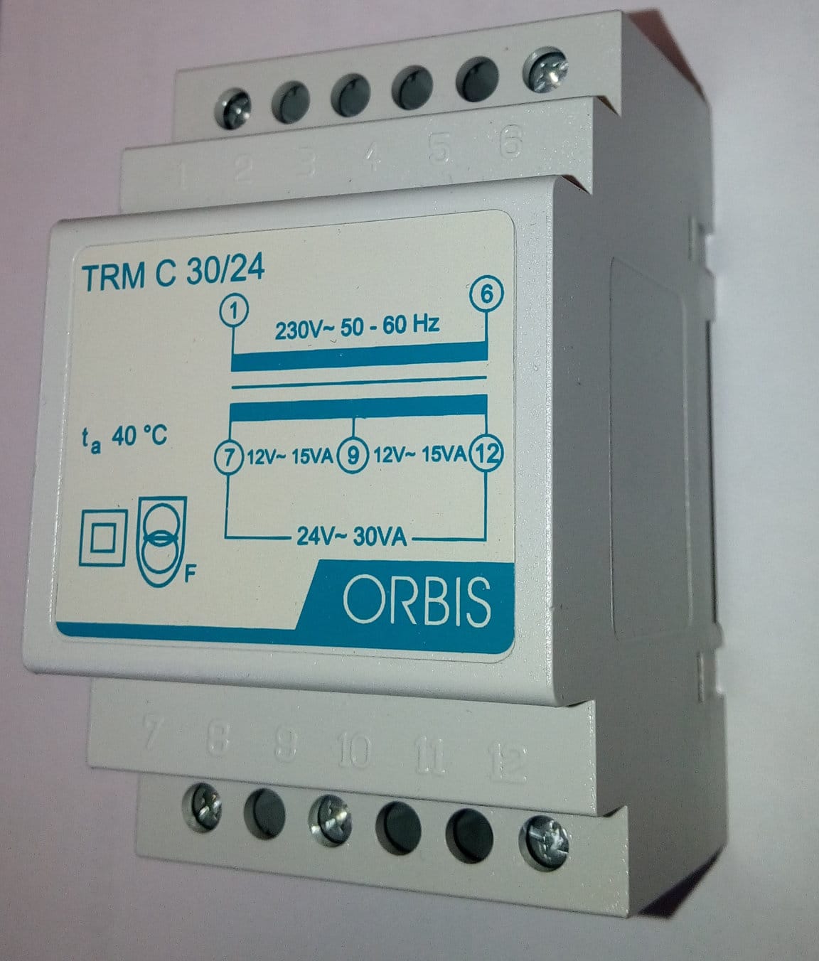 ORBIS ORBOB86C3024 TRM C 30/24 TRASFORM.30VA 12-24V USO CO