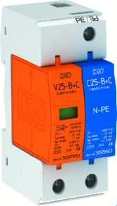 OBO BETTERMANN - OBO5094444 V25-B+C 1+NPE+FS LIMITATORE TIPO 1+2 1 P