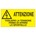 OCMEI SRL - OCM6ET2309 CF.10F ETICH. TOGL.TENS.PRIMA. 330X170