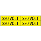 OCMEI SRL - OCM6ET2339 CF.10F ETICH. TENS. 230V 120X30 (4 X F)