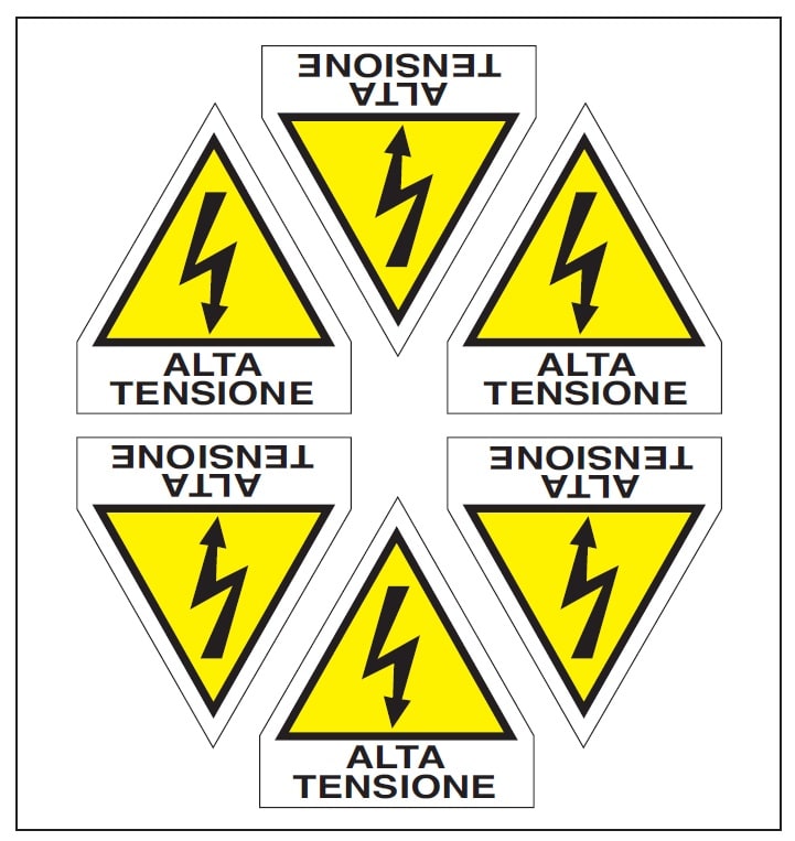 OCMEI SRL OCM6ET2351 CF.10F ETICH. ALTA TENSIONE L.60+15 (6XF