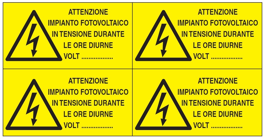 OCMEI SRL OCM6ET2398 CF.10F ETICH. IMP.PV TENSIONE ORE DIURN