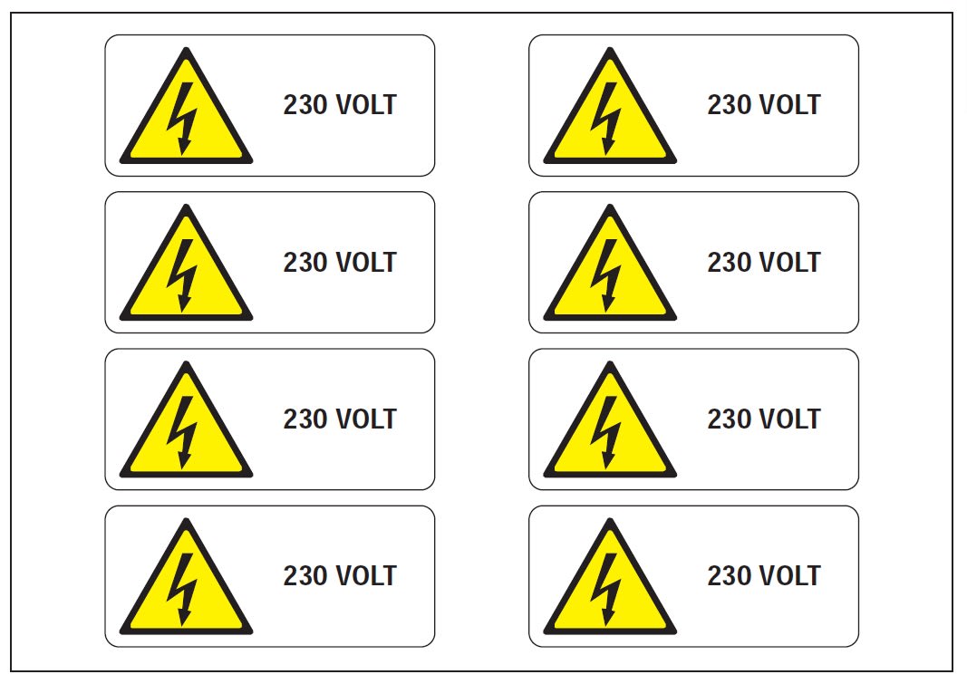 OCMEI S.R.L. - OCM6ET2495 FOGLIO DISTR. MM 300X210 (CONF.10PZ)