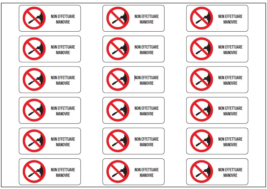 OCMEI S.R.L. - OCM6ET2506 FOGLIO DISTR. MM 300X210 (CONF.10PZ)