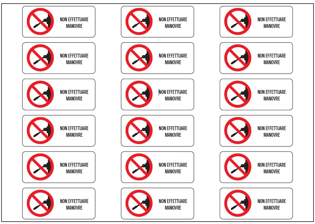 OCMEI S.R.L. - OCM6ET2506 FOGLIO DISTR. MM 300X210 (CONF.10PZ)