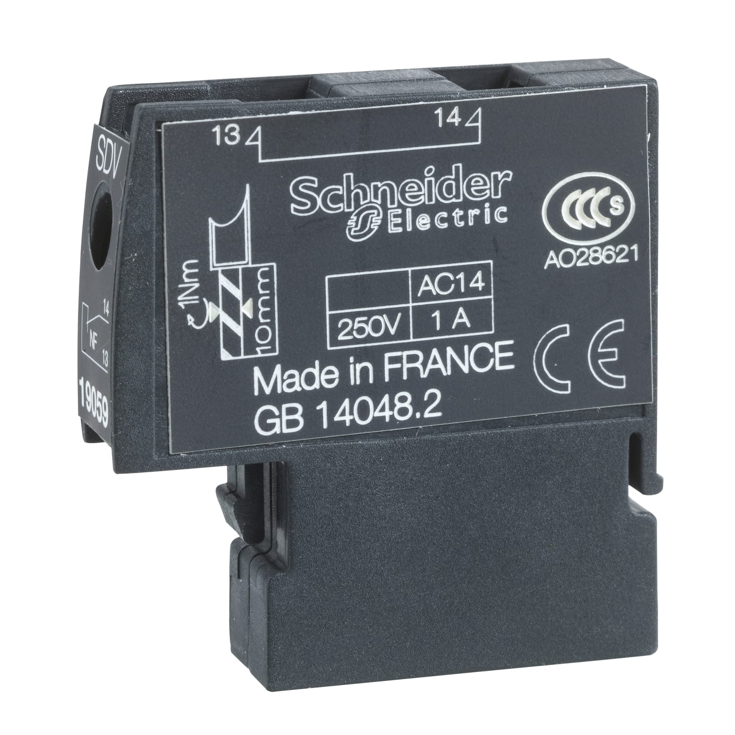 SCHNEIDER ELECTRIC - SNR19059 CONTATTO PER GUASTO SDV NC NG125