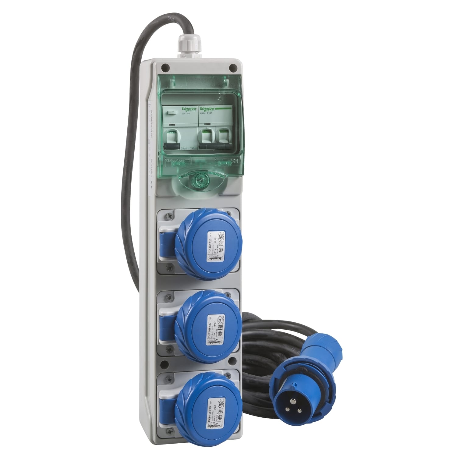 SCHNEIDER ELECTRIC - SNR10510 QUADRO ACS MOB IP65 3 PRESE INC