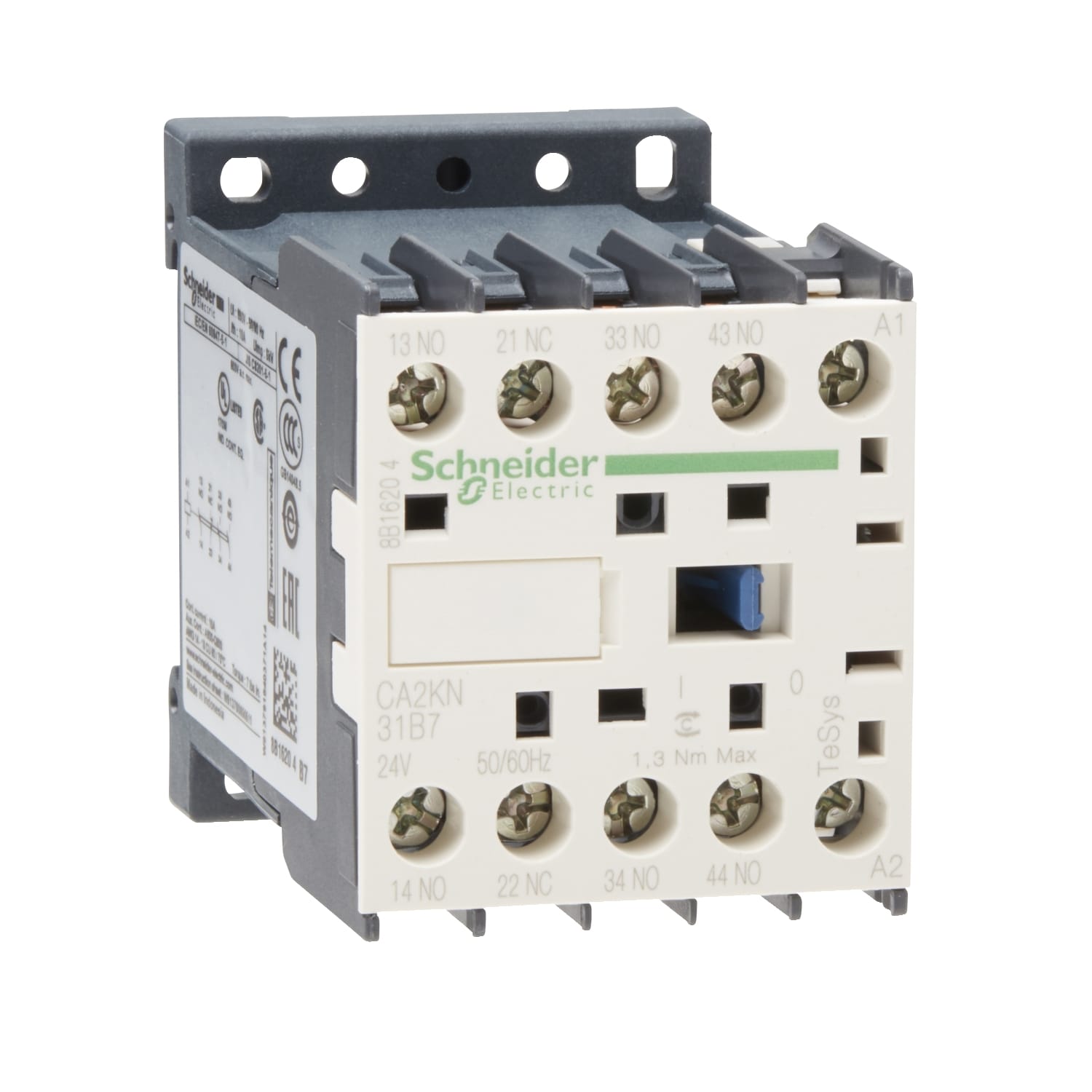 SCHNEIDER ELECTRIC SNRCA2KN31B7 CONT AUX 24VCA